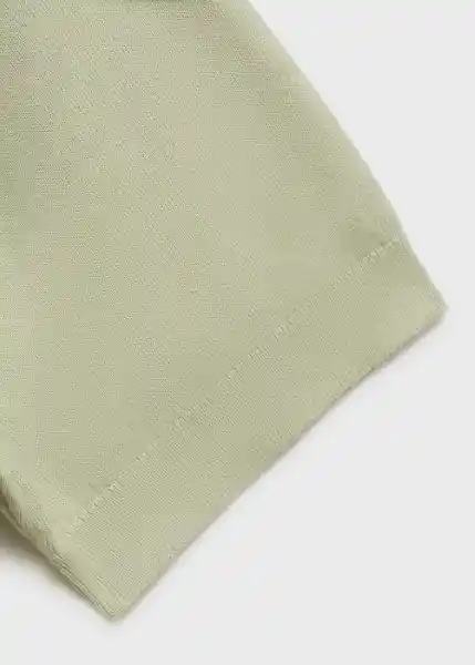 Camiseta Tricot Arraona Manzana Talla S Hombre Mango