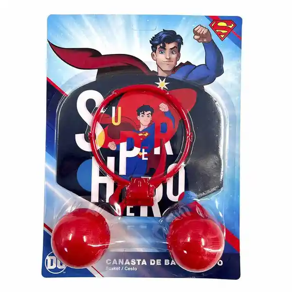 Dc Juguete Canast Baloncesto Superman 30710