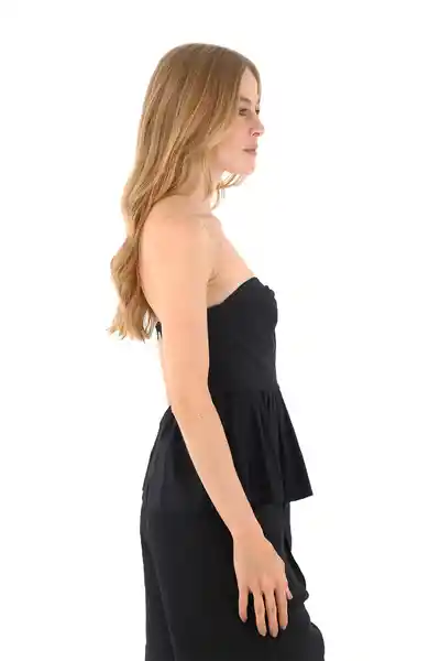 Top Bruma Negro Talla S Mercedes Campuzano