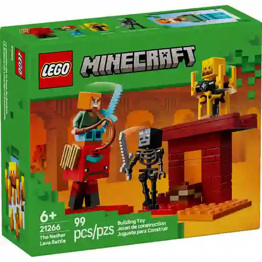 Set Construcción la Batalla de Lava Del Inframundo Lego