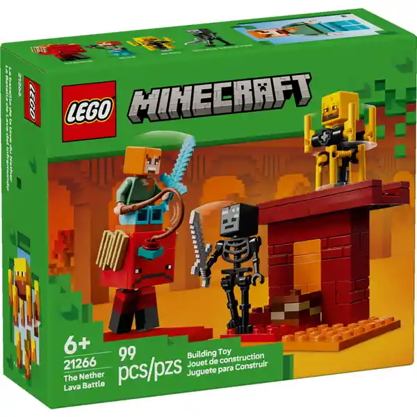 Set Construcción la Batalla de Lava Del Inframundo Lego