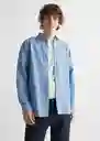 Pantalón Chinos Navy Talla 22 Teen Niños Mango