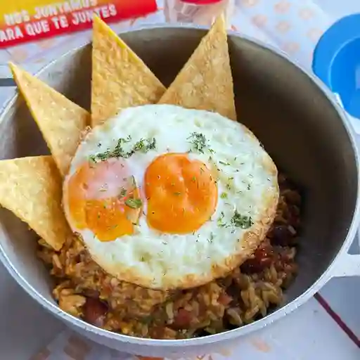 Calentado de frijol