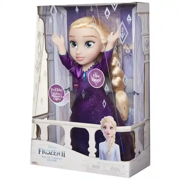 Disney Muñeca Princesa Elsa Interactiva Frozen 2 Canta