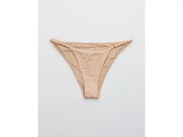 American Eagle Braga Bikini Jacquard Nude Natural X-Large