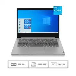 Lenovo Portátil IdeaPad 3 14ITL05 14" Intel Core i3 512 GB