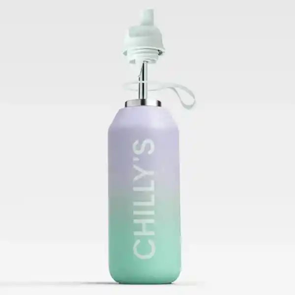 Chillys Botella Térmica Flip Lavanda Turquesa 500 mL