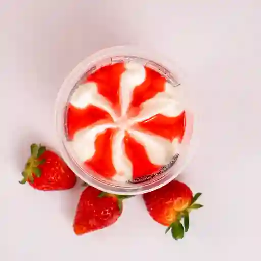 Sundae frutos rojos