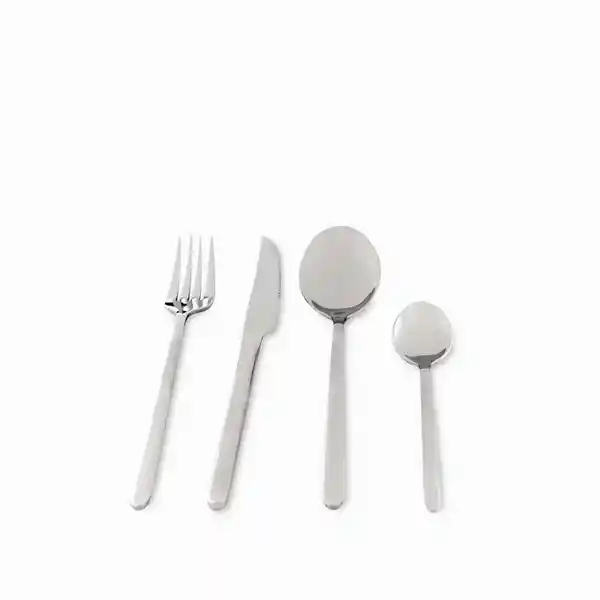 Set de Cubiertos Alton Plateado Ambiente Gourmet