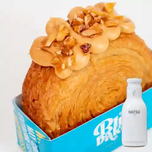Combo ny roll caramel salad + te hatsu