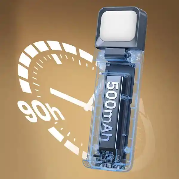Glocusent Luz Led Con Marcapáginas Azul Oscuro