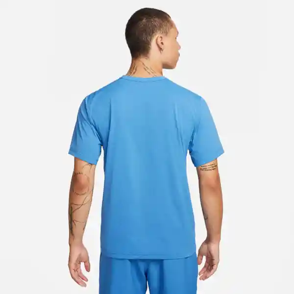 Nike Camiseta M Df Uv Hyverse Ss Para Hombre Azul Talla S