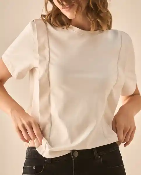 Camiseta Rosa Papel Claro Talla S 603G011 Esprit