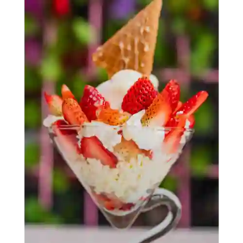 Fresas con Crema