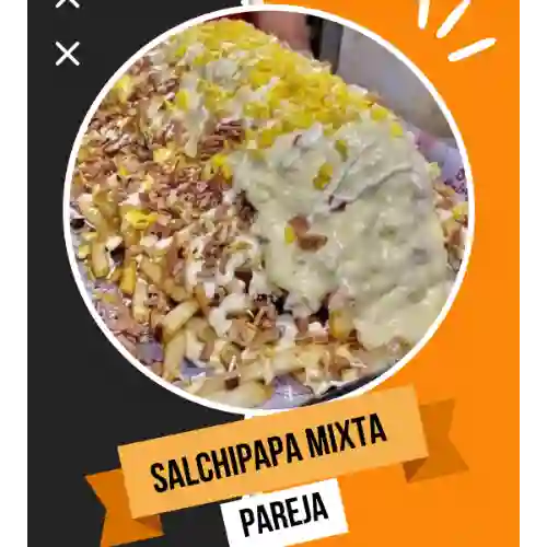 Salchipapa Mixta Pareja