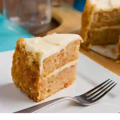 Porcion Torta Zanahoria