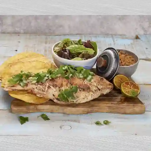 Mojarra al fuego