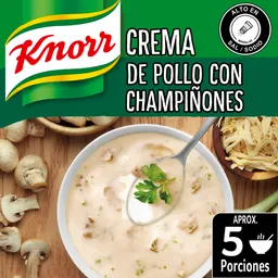 Knorr Crema Pollo Champinones