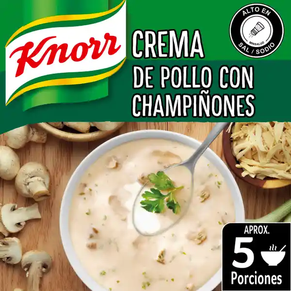 Knorr Crema Pollo Champinones