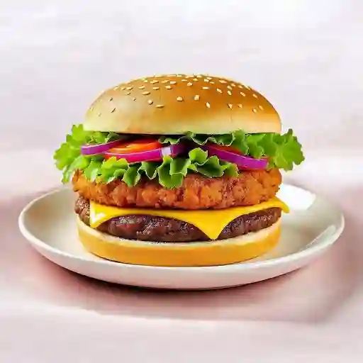 Hamburguesa mixta