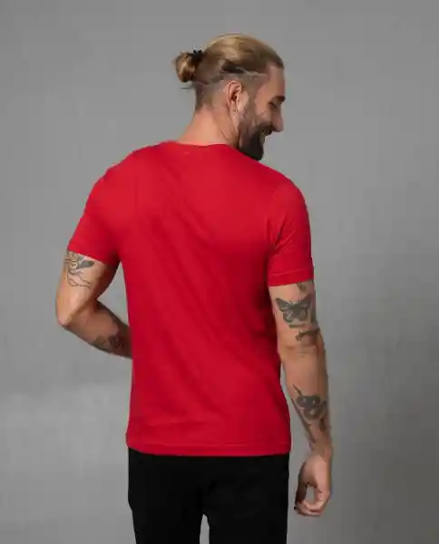 Camiseta Hombre Rojo L 102G107_ROJ191557 Rifle
