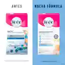 Veet Banda Cera Depilatoria Pure Axilas y Bikini Piel Sensible