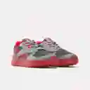 Reebok Tenis Elastic Lace Para Correr Niño Gris Talla 1.5