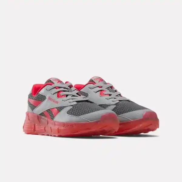 Reebok Tenis Elastic Lace Para Correr Niño Gris Talla 1.5