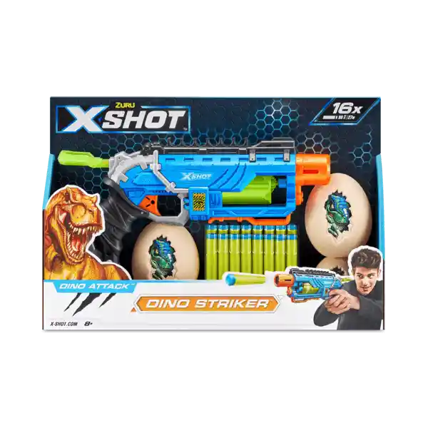 S001 X-Shot-Dino Attack-Hunter (2medium Egg, 1 Pz