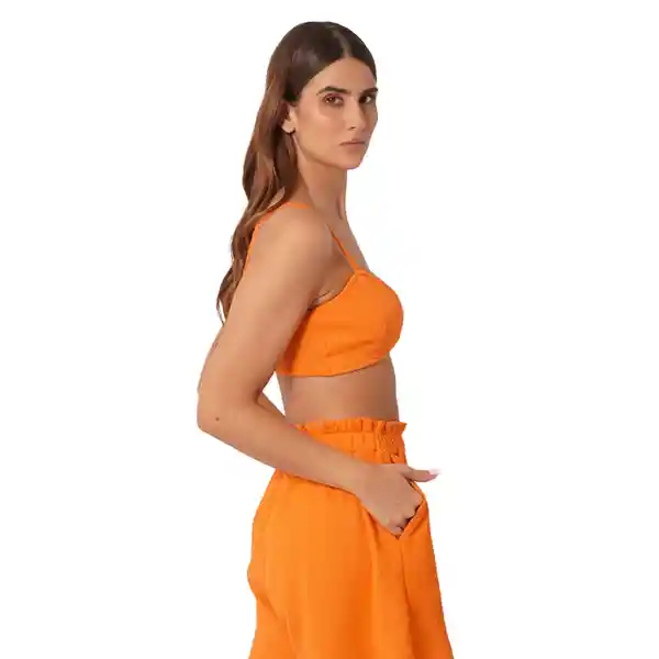 Top Giulia Naranja Talla L