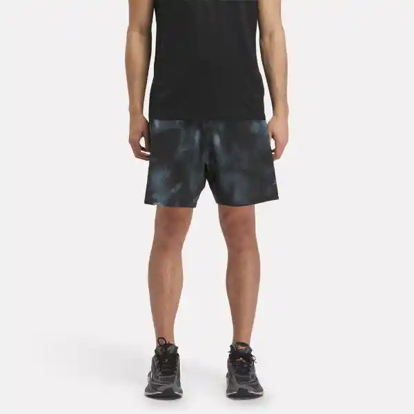 Reebok Short Speed 3.0 Aop Hombre Negro L 100070357