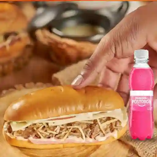 Combo ropa vieja + manzana 250 ml