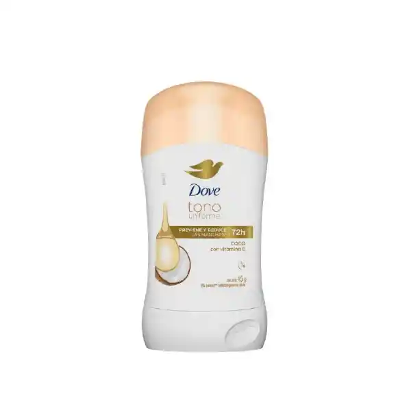 Dove Antitranspirante en Barra Clear Tone