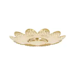 Portavela Metálica Plano Flor Diseño 0001 Casaideas