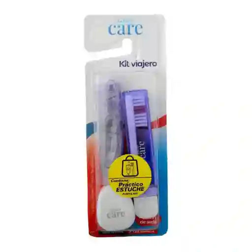 Suppra Care Kit Cepillo Dental Viajero