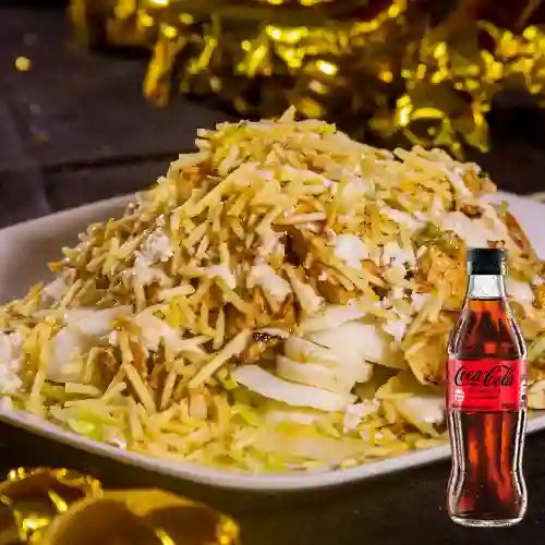 Combo Chuzo Desgranado de Pollo +Cocacola S/az 300ML