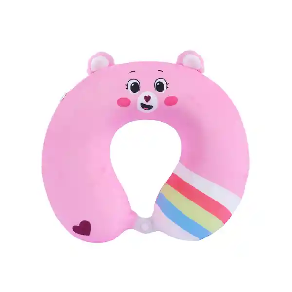 Almohada de Viaje en Forma de u Colección Care Bears Rosa Miniso