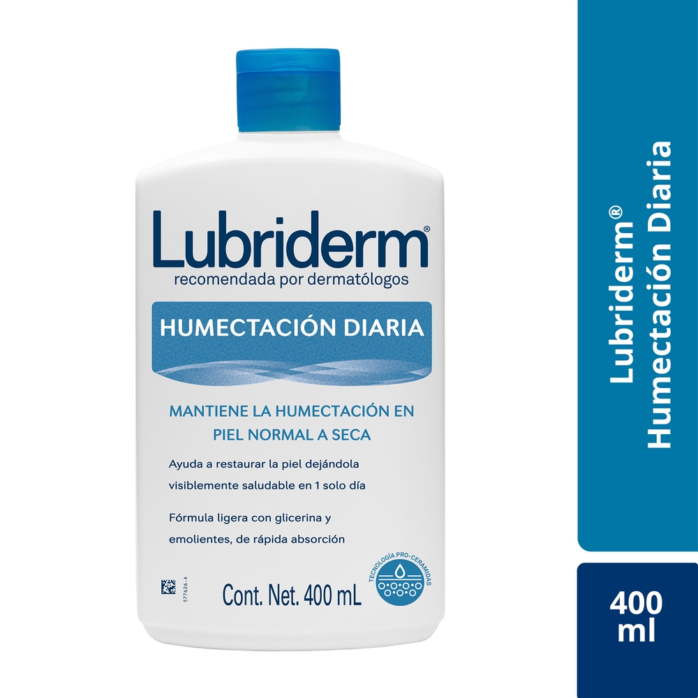 Lubriderm Crema Corporal Humectación Diaria 400ml