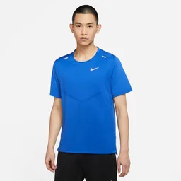 Nike Camiseta M Df Rise 365 Ss Para Hombre Azul Talla L