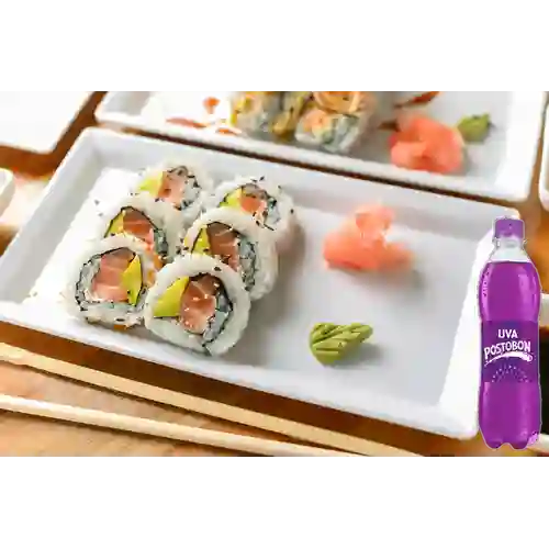 Combo Philadelfia Roll + Postobon Uva 400 ml