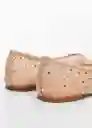 Zapatos Space1 Nude Talla 42 Mujer Mango