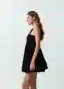 Vestido Ofelia Mujer Negro Puro Ultra Oscuro T S 472G357 Naf Naf