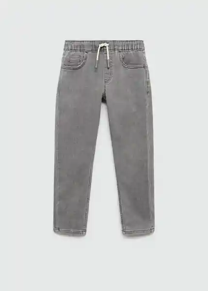 Jean Comfy Tejano Gris Talla 09 Niños Mango