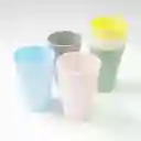 Miniso Pack de Vasos Ecológico Multicolor