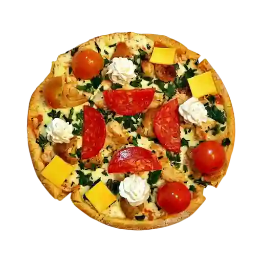 Pizza Pollo con Champiñones