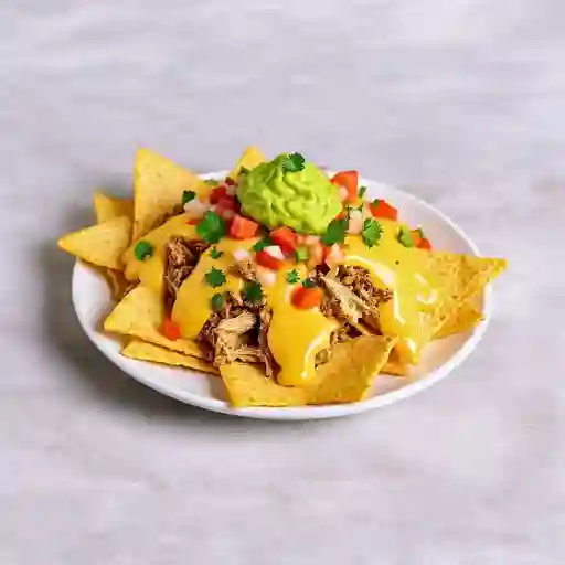 Nachos Con Pollo