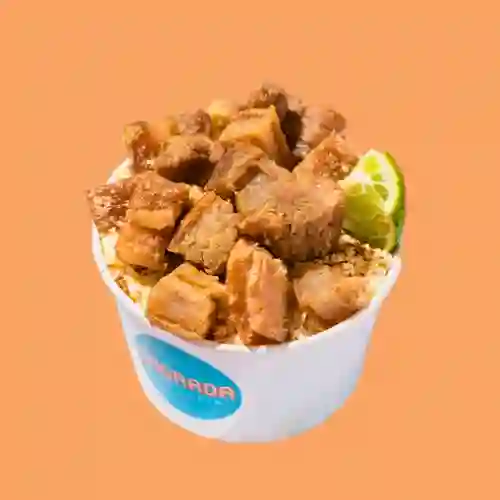 Esquites con birria