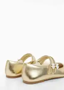 Zapatos Aila-A Oro Talla 34 Niñas Mango