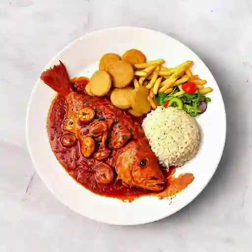 Pargo Rojo a la Marinera Grande