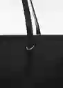 Bolso G Julia Negro Mujer Mango